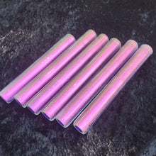 Magenta Pink over Cobalt Dichroic Tubing 34x9