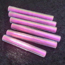 Magenta Pink over Cobalt Dichroic Tubing 34x9
