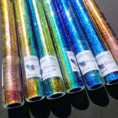 ROYGBIV Rainbow Dichroic Tubing 28x8