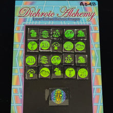 A048: Mushroom Mix 1/2 inch Boroimage Themepack COE33 Laser Etched Images for Flameworking.