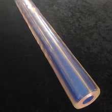 Blue Dichro over Pink Tubing 34x9