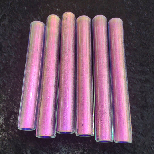 Magenta Pink over Cobalt Dichroic Tubing 34x9