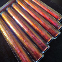 Cranberry Red over Cobalt Dichroic Tubing 34x9